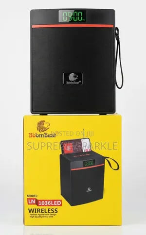 Boombest Ln-1036led Wireless Speaker. Radio