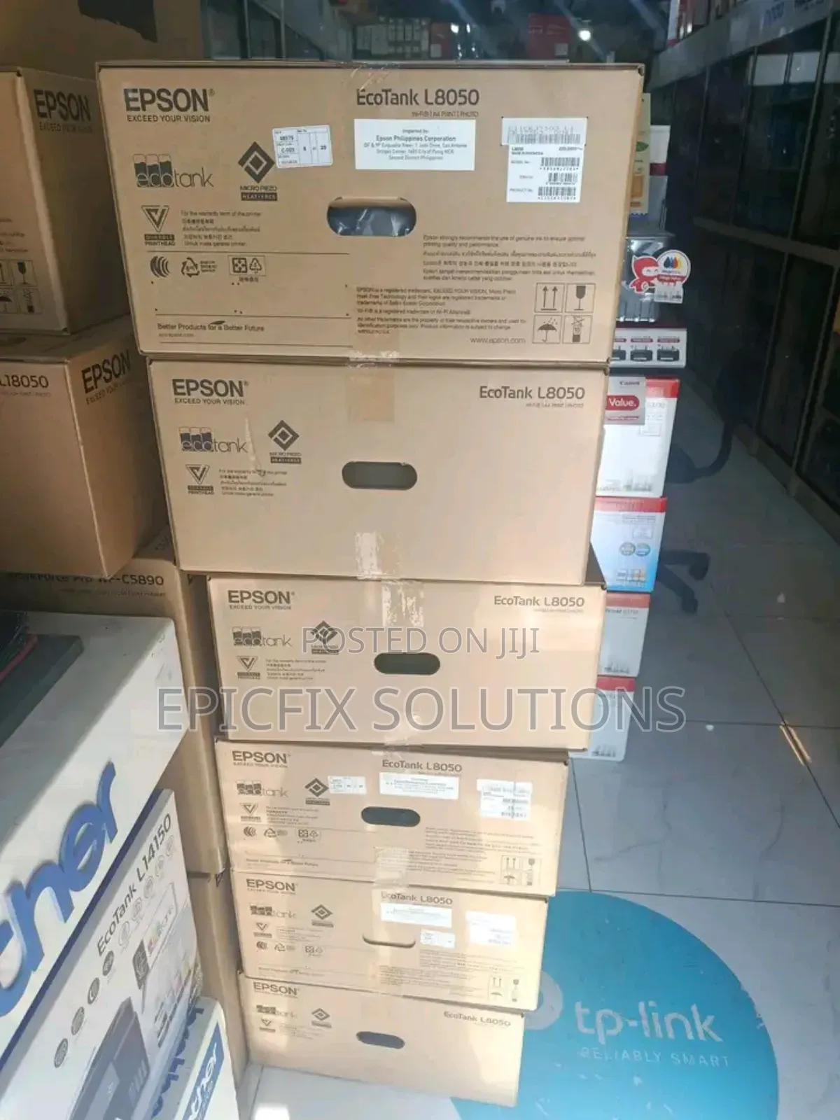 PVC Printer and a A4 Printer, Without Scanner Available
