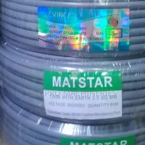 2.5 Mm Twin With Earth Matstar Cable