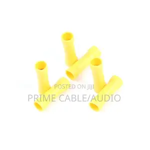 5mm Yellow Butt Connectors 10 Pieces