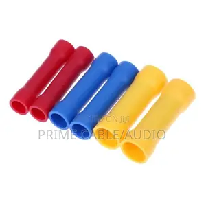 5mm Yellow Butt Connectors 10 Pieces