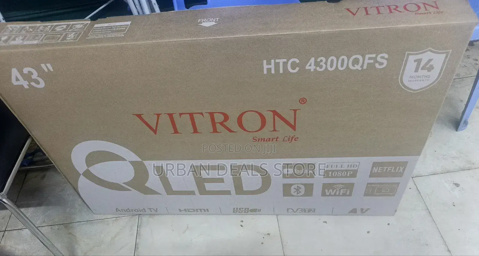 Vitron 43′′ Qled TV