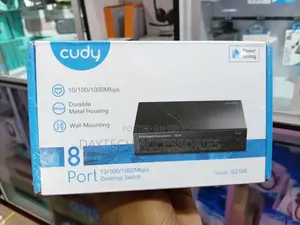 Cudy 8-Port Gigabit Unmanaged Switch (Model: Gs108).