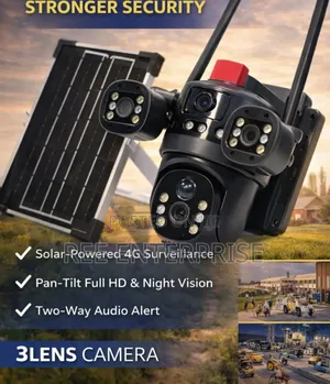 Triple Lens 4g CCTV Cameras Are a Game-Changer for Security!