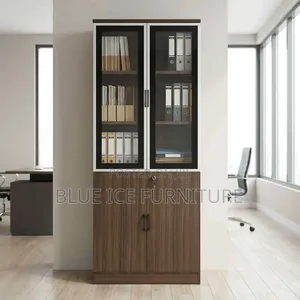 2 Door Wooden Office Filling Cabinet