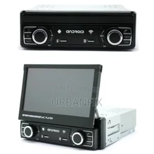 7 Inch Retractable Android Car Radio With Carplay and Android Auto