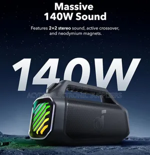 Anker Soundcore Boom 2 Plus 140w Bluetooth Speaker