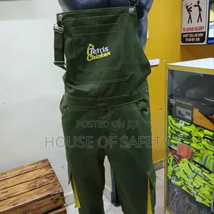 Juggle Green Day Time Work Dungaree