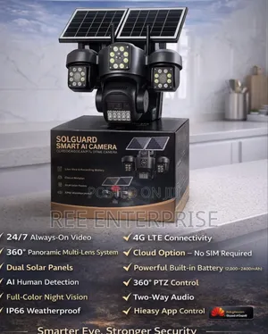 Solguard Solar Camera Advantage
• Aov 4g Solar Camera 
•