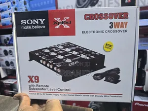 Sony Xplode X9 3 Way Digital Electronic Crossover