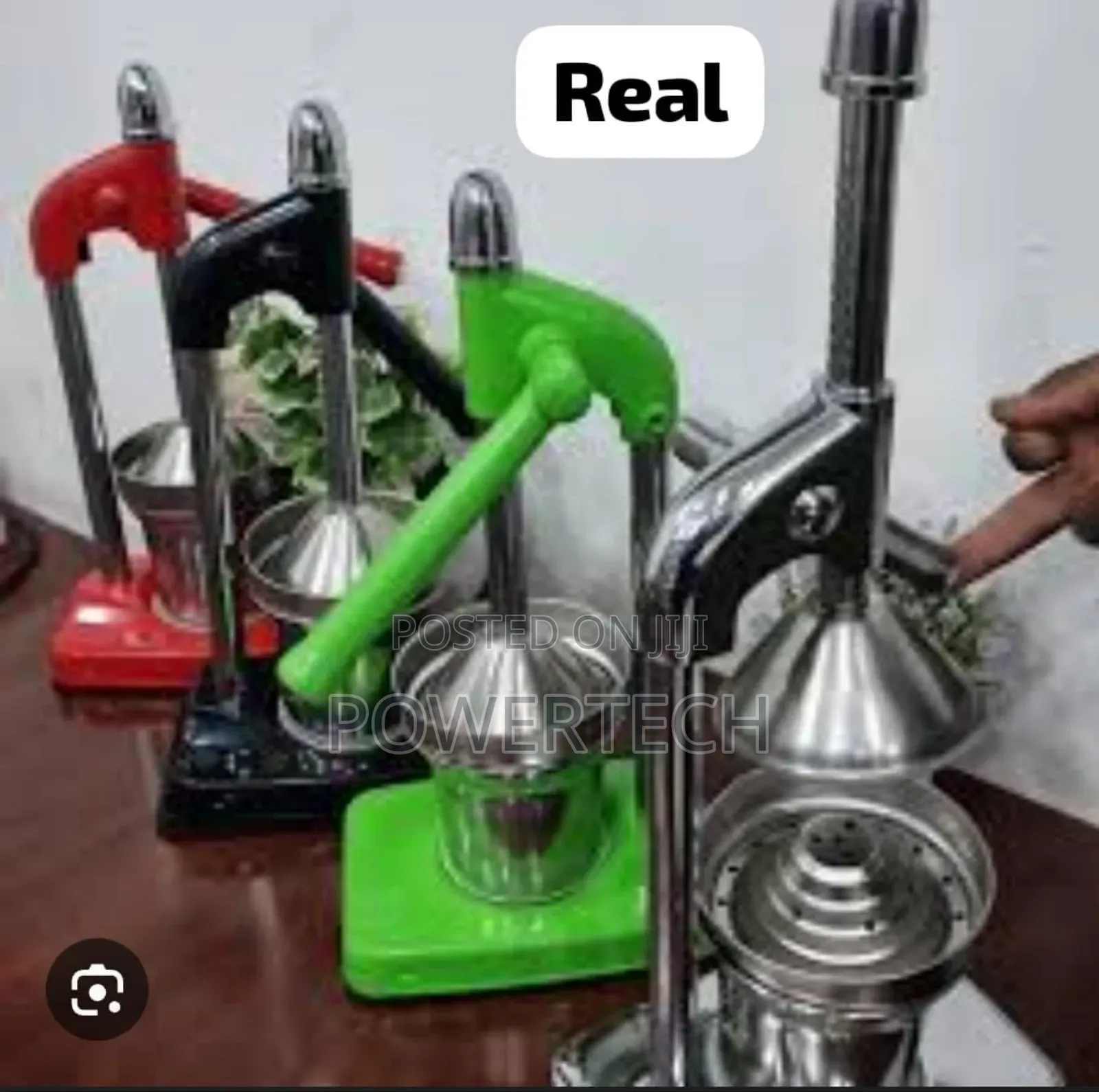 Heavy Duty Metallic Manual Citrus Juicer Stand Machine