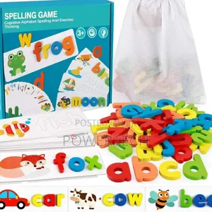 Wooden Spelling Game