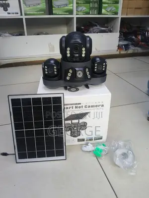 Hd Smart Solar Wifi Triple Lens Camera Remote Phone View