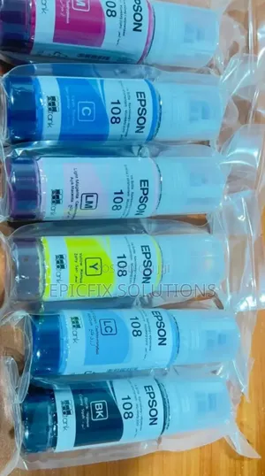 Epson Printers Original Six Color Inks 108 Now Available