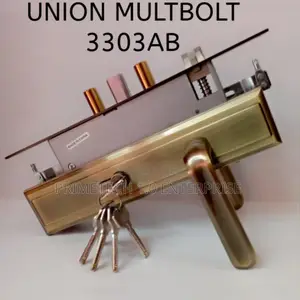 Union 3303 Ab Strong Double Doors Lock