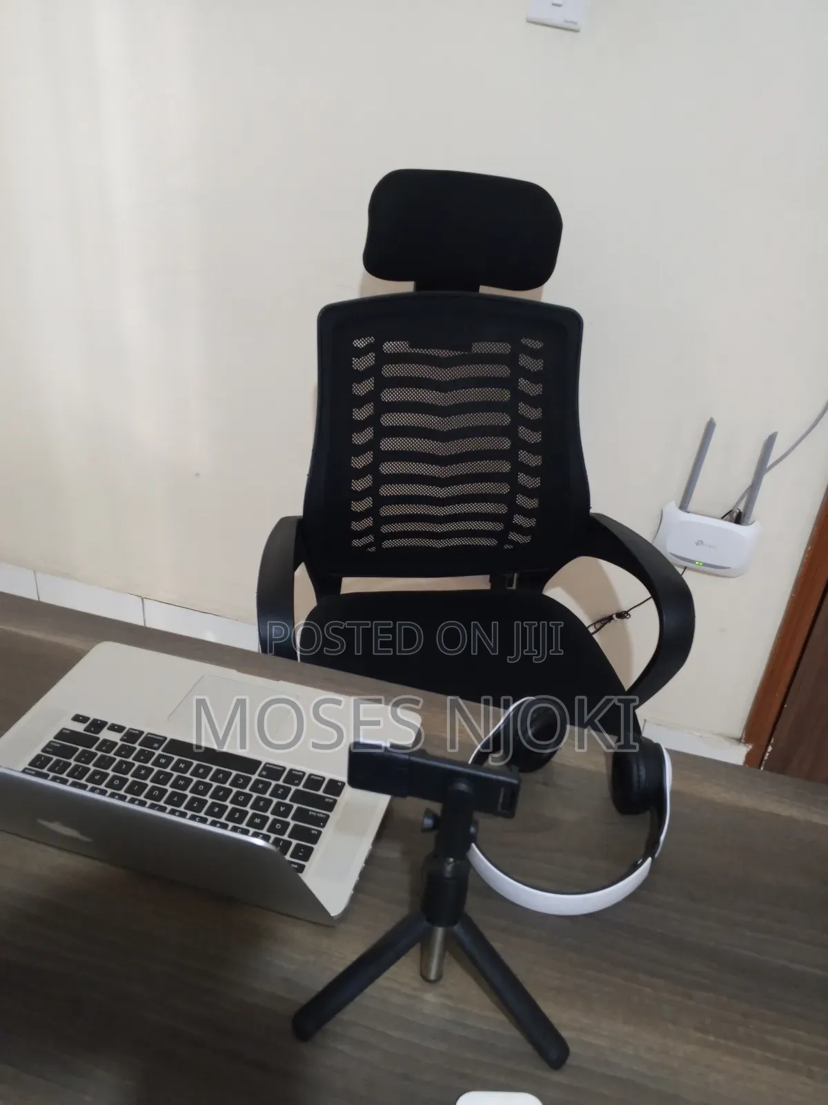 Complete Working Desk Plus a Macbook Laptop
