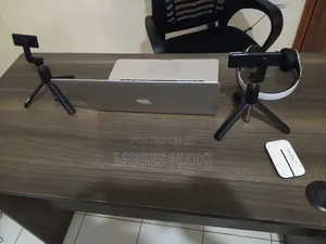 Complete Working Desk Plus a Macbook Laptop