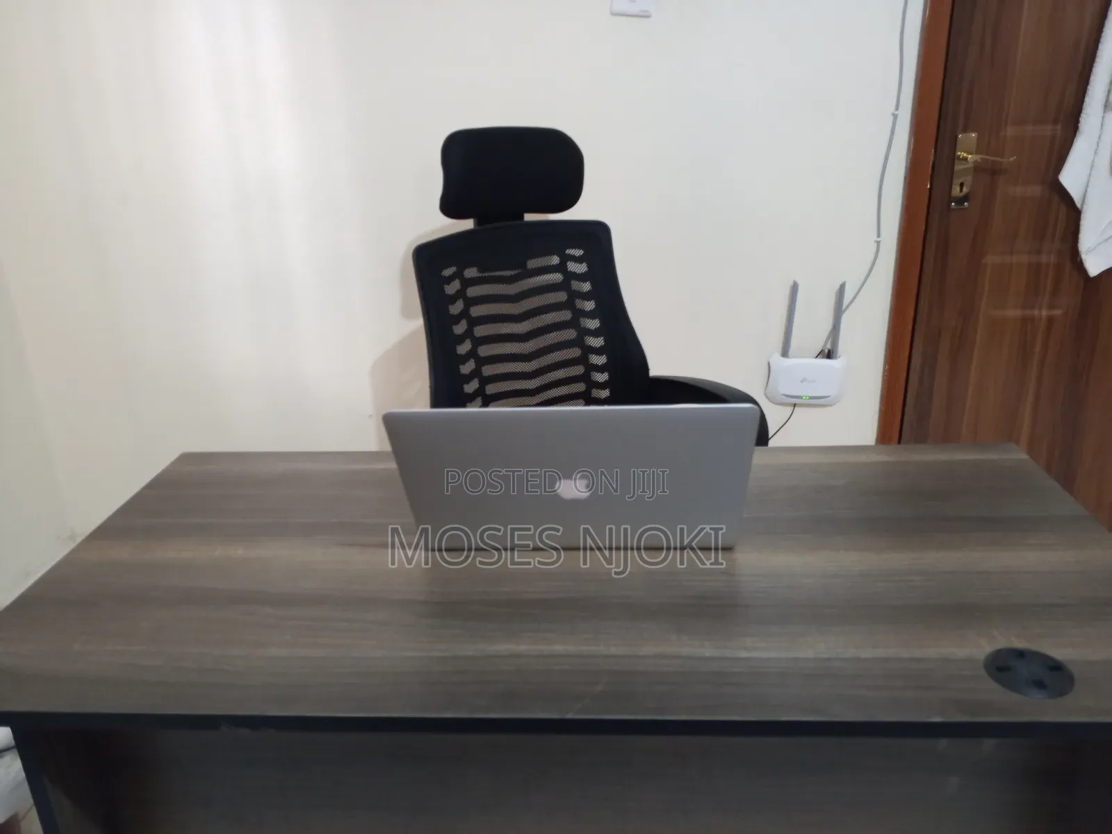 Complete Working Desk Plus a Macbook Laptop