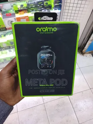 Oraimo Watch Proam 1.85"Amoled Ip68 Smart Watch