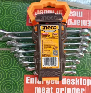 Ingco Spanner Size 6_19 Mm/8 Pieces Combination Spanner