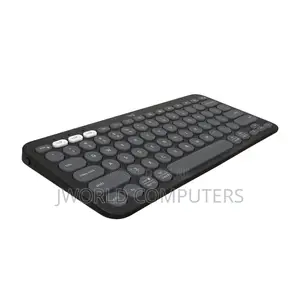 Pebble Keys 2 K380s, Multi-Device Bluetooth Wireless Keyboard