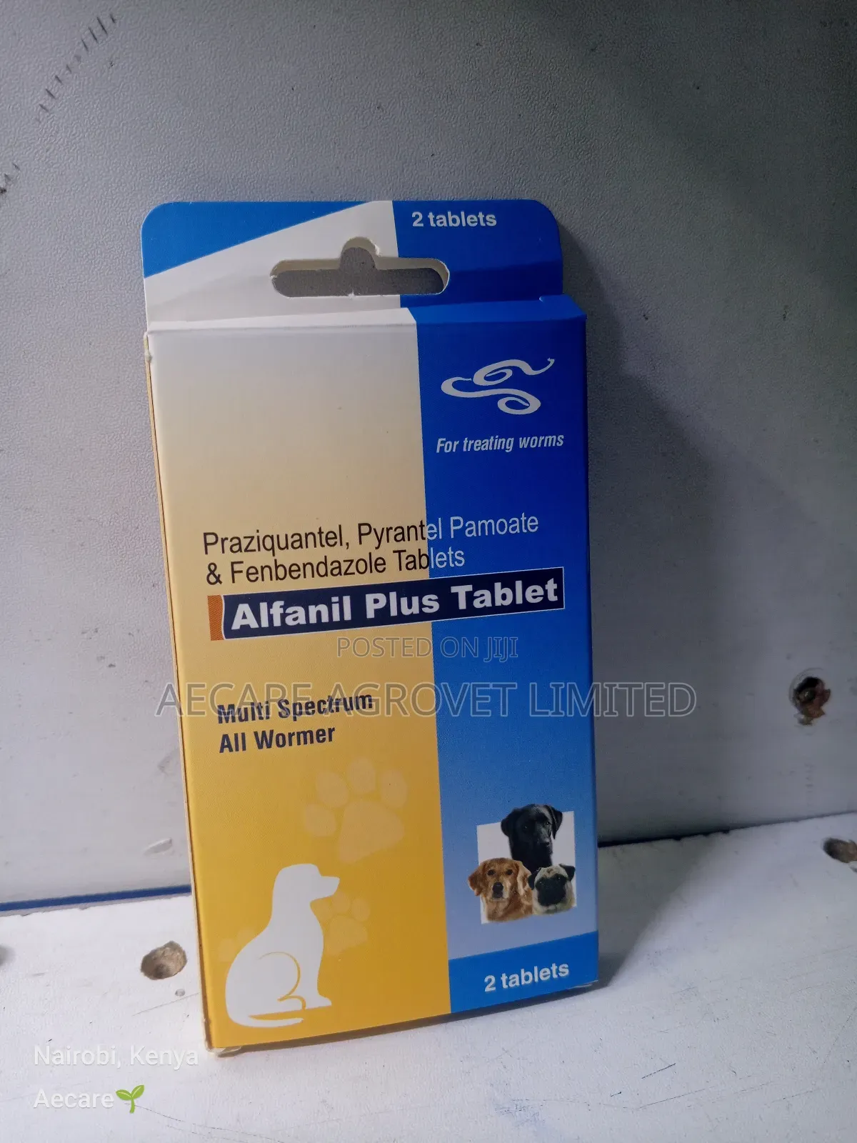 Alfanil Plus Tablet 2tablets Pet Dewormer