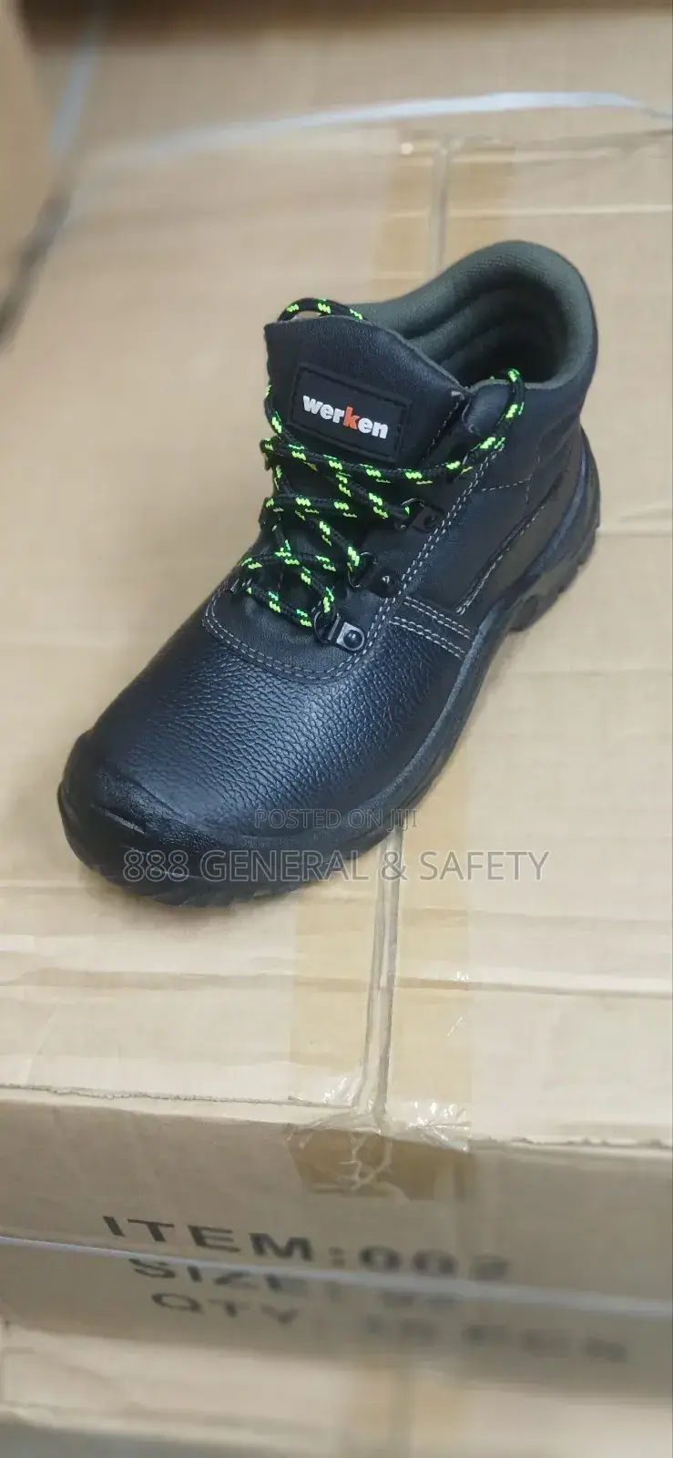 Strong Safety Boots | Durable | Perfect for Construction Work