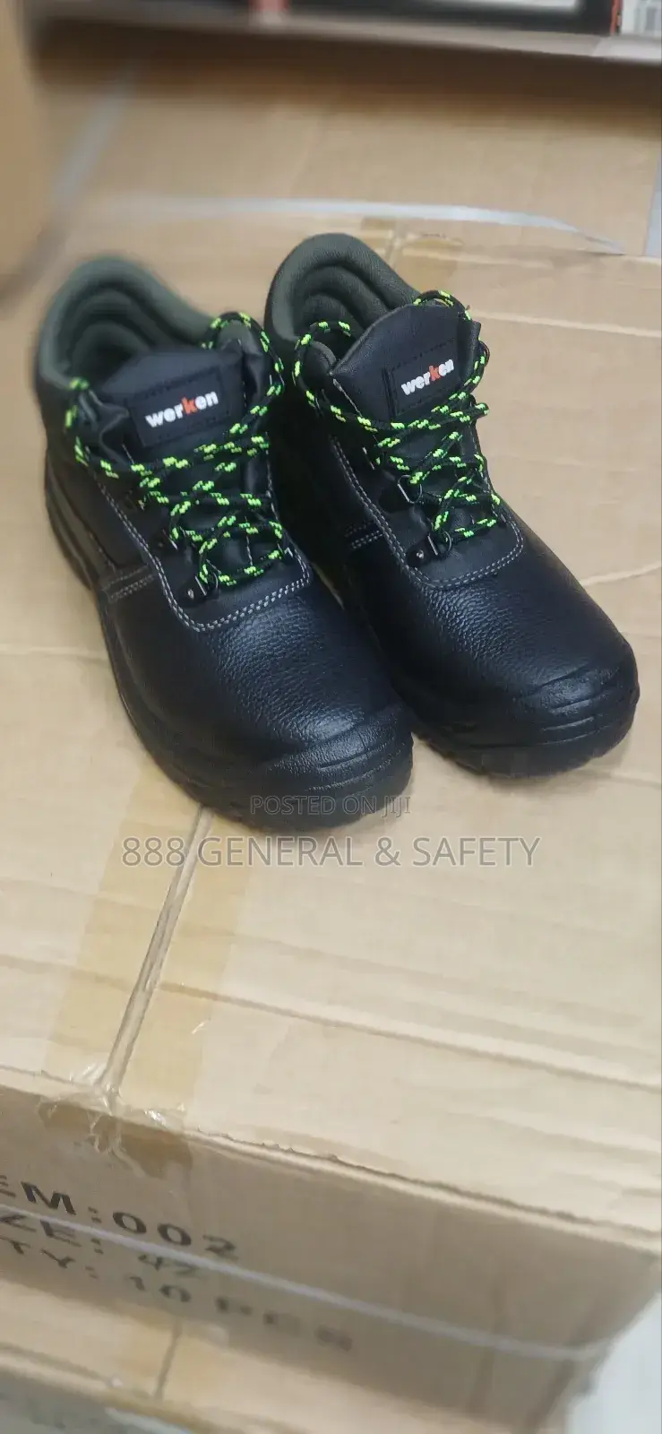 Strong Safety Boots | Durable | Perfect for Construction Work