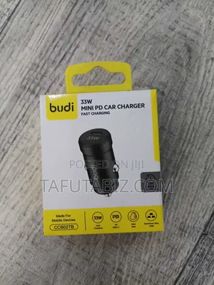 Budi 33w Mini Pd Fast Charging Car Charger
