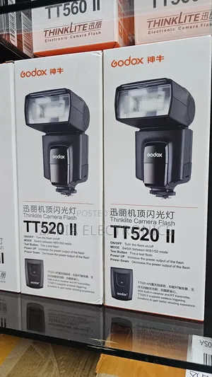 Godox Tt520 Ii Camera Speedlight Flash With Trigger