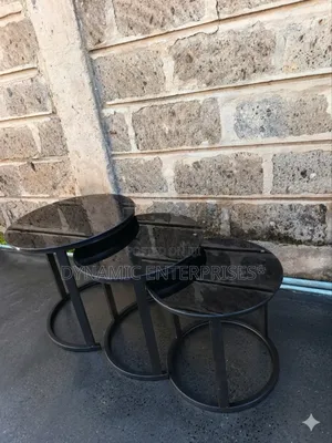 3-in-1 Glass Nesting Coffee Table