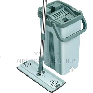 Flat Hands Free Vertex Mop With 2 Mop Pads Cs