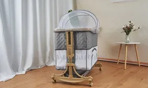 3-in-1 Baby Bassinet – Safe Co-sleeper Rocking Crib