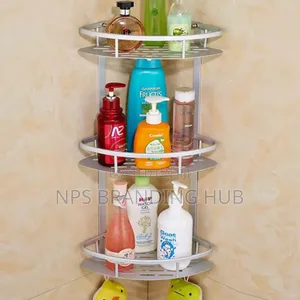 3 Layer Corner Bathroom Organizer Cs