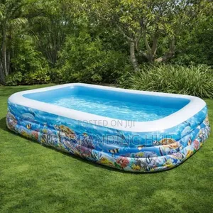 Intex Inflatable Swimming Pool With Electric Pump 305*183*56cm Cs