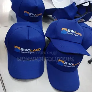 Navy Blue Cap or Black Cap With Logo
