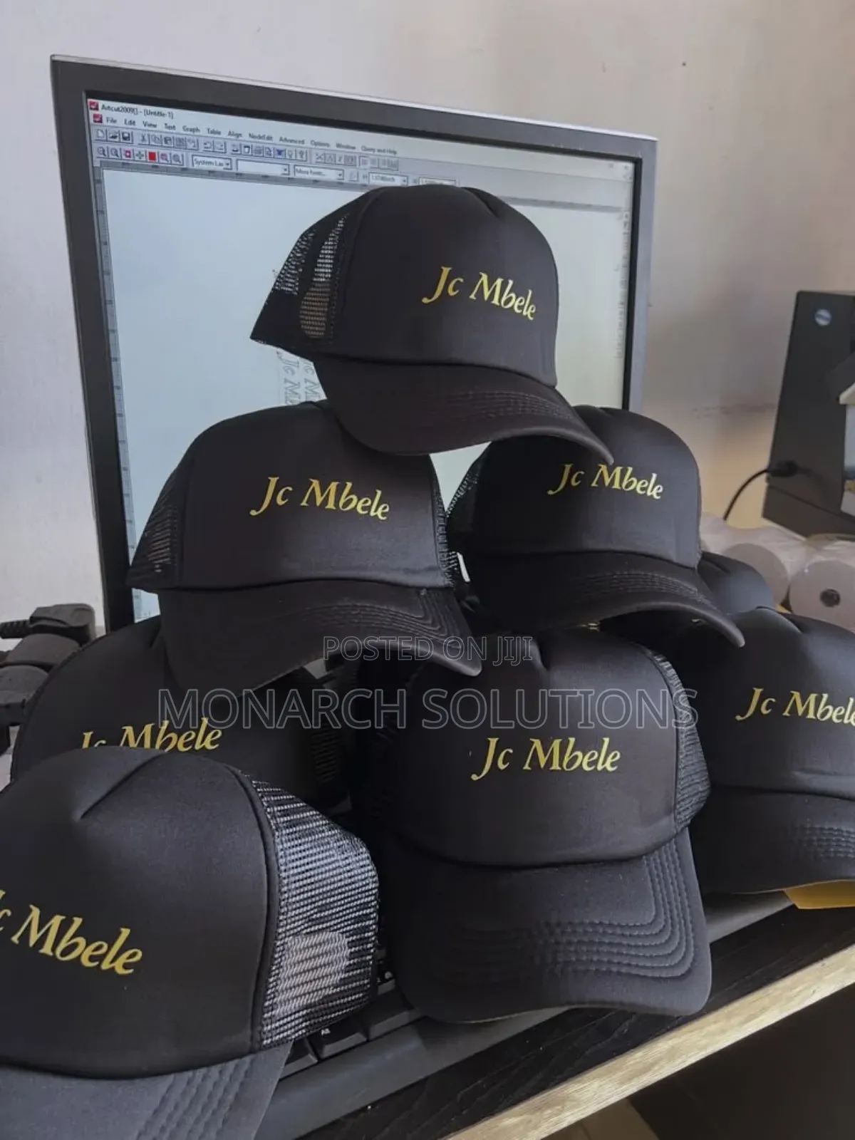 Yellow Caps for Corporate Functions