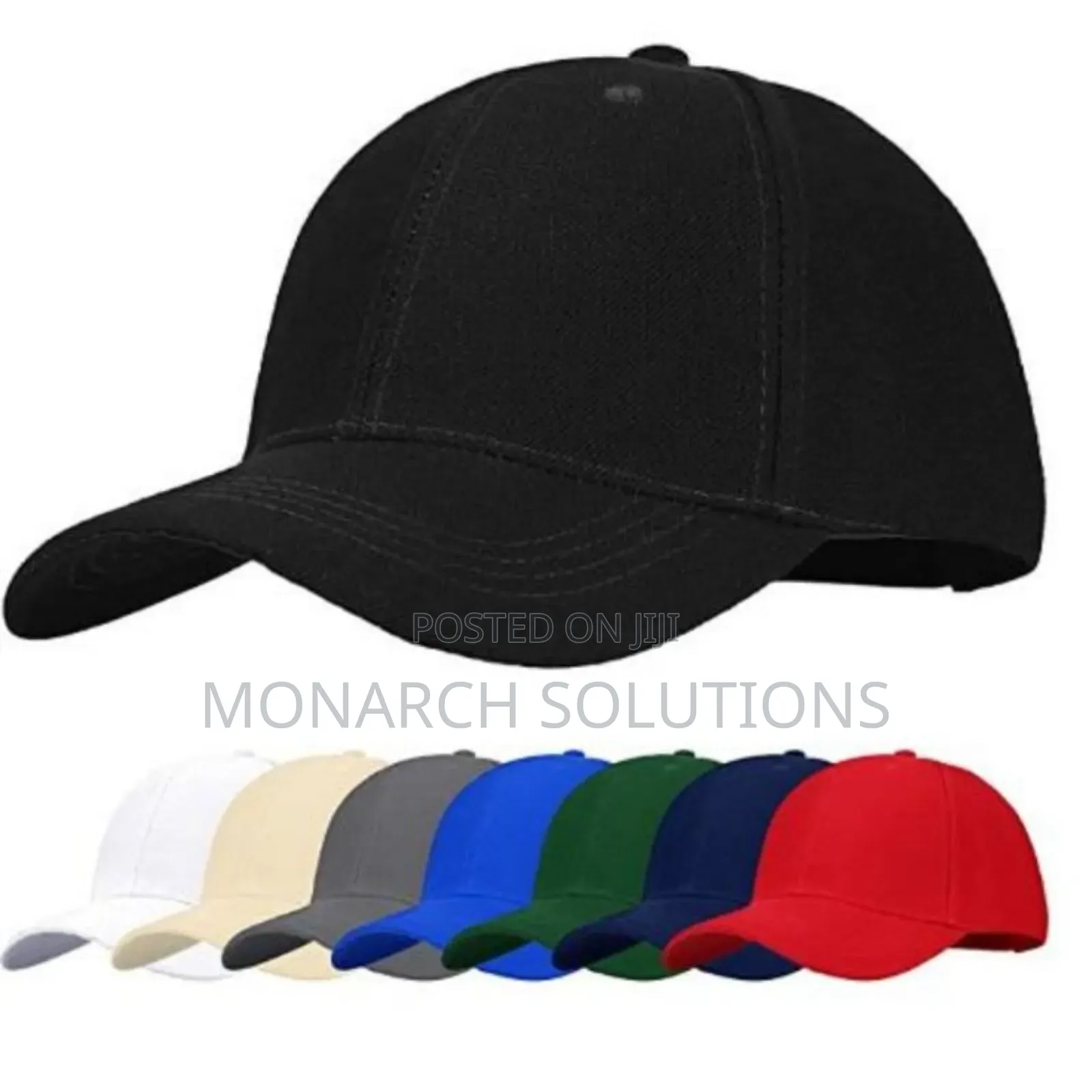 Selected Black Plain Cap. Bulk Order