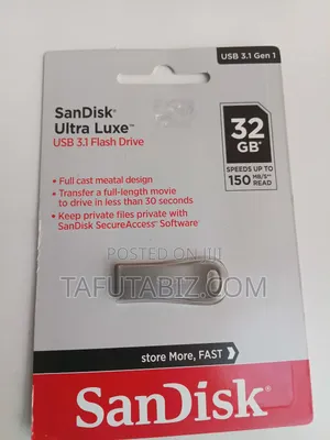 Sandisk Ultra Luxe Usb 3.1 Flash Drive 32 Gb