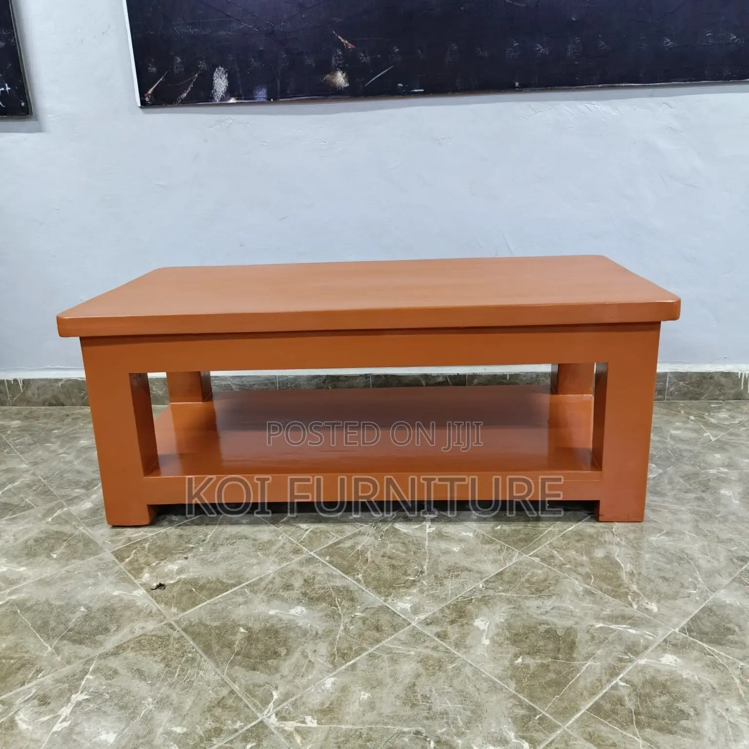 Office Table : Mahogany Office Coffee Table
