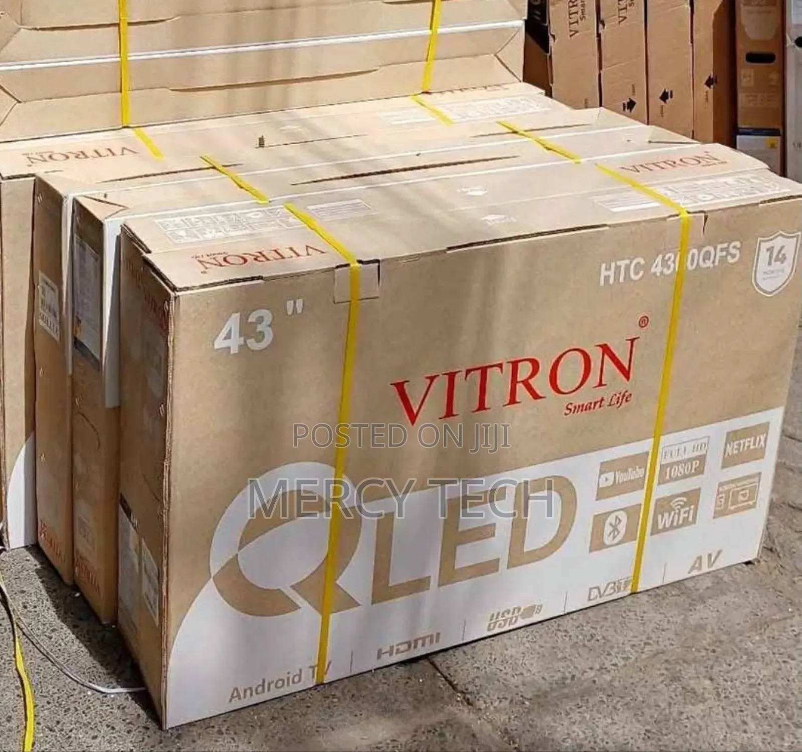 Vitron Htc4300qfs 43inches Android Tv