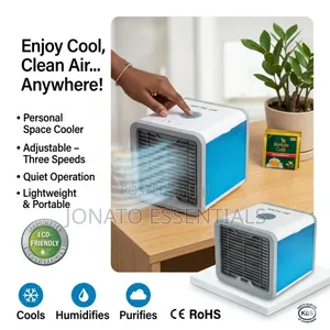 3-in-1 Portable Arctic Air Cooler Fan Humidifier - Personal Ac
