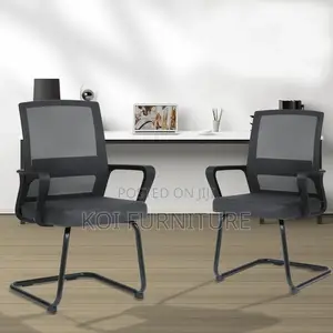 Office Chairs; Cantilever Mesh Backrest Office Chair With Sled Base