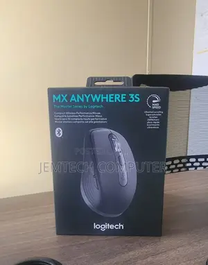 Mx Anywhere 3s Logitech Bluetooth Wireless Rechargeable Mouse Black