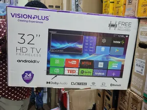 Vision Plus 32 Inches Smart Tv With Free Wall Mount