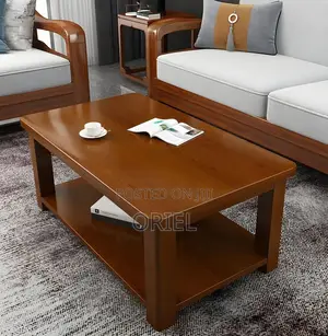 Coffee Tables:- Wooden Executive Office Coffee Table for Reception