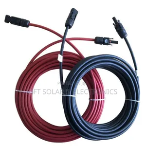 30 Metres 6.0mm Pv Cable Red 15m Black 15m With Mc4 Connectors