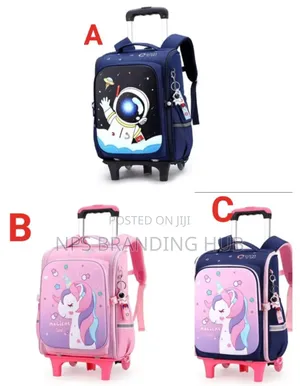 Rolling Trolley School Bag Size:40*15*31 Jes