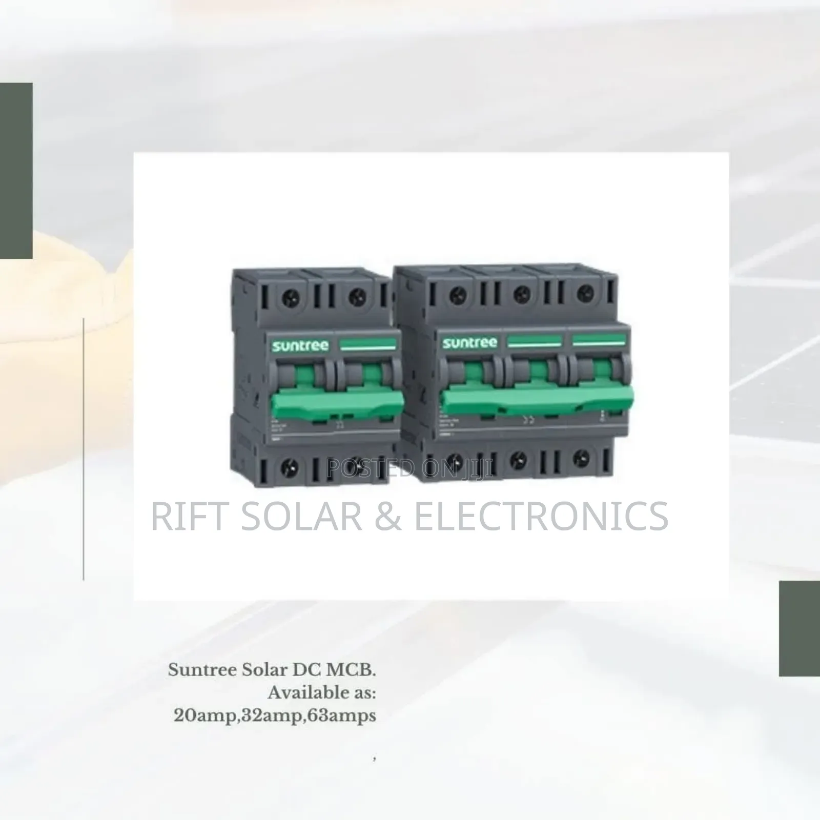 63a Solar MCB Switch