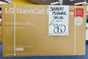 Lg 65” Nano80 4 K